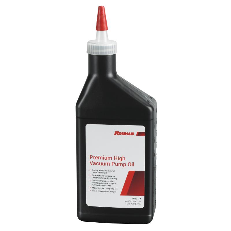 Premium High Vacuum Pump Oil, Pint bottle (Case of 12 bottles