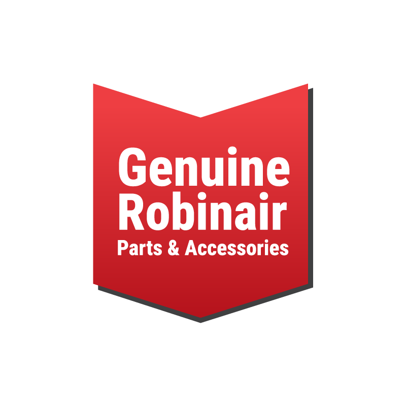 English - Robinair genuine parts &amp; accessories logo