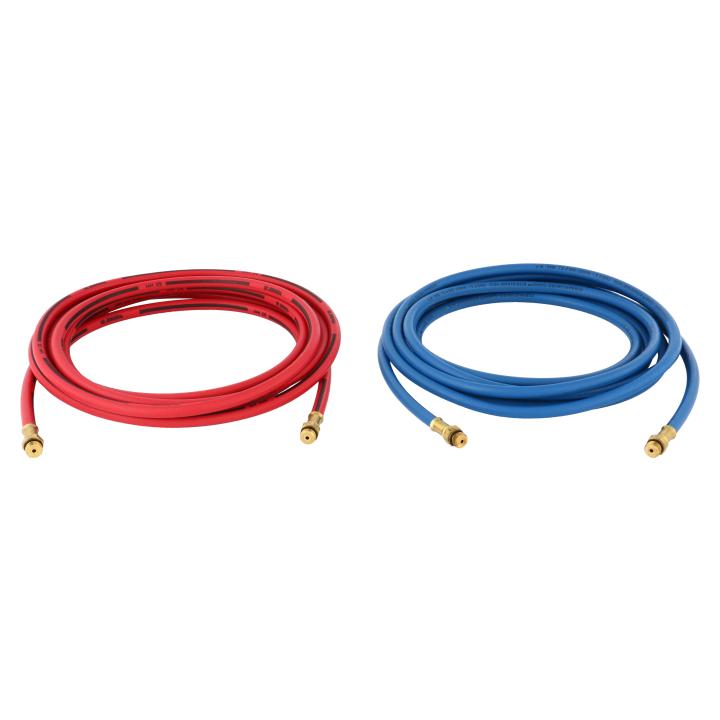 70130 18 ft R134A Red and Blue Hose Set front photo